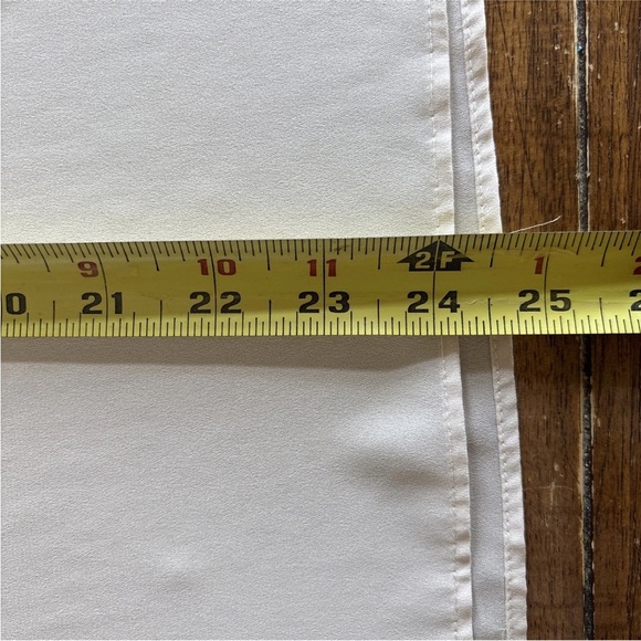 Anthropologie Maeve Lace Trace Tee Blouse Women's 10 Ivory Flutter Sleeve Top - Picture 4 of 15